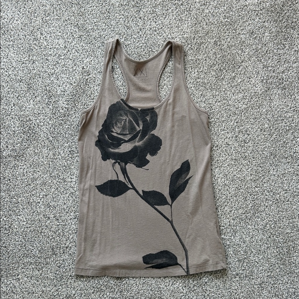 Forever21 Flower Tank